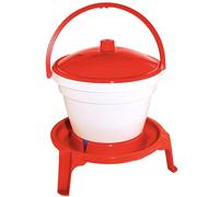 Abbeveratorio serbatoio Rapid Clean in Pvc 24Lt con piedi appoggio per pollome