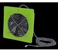 Kerbl Hobbyfarming SmartCoop Ventilazione per pollaio Mobile 81737 e 81738, Polli, Clima Sano per pollaio, Controllo a intervalli