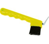 Kerbl Hoof Pick with Brush - Giallo