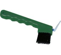 Kerbl Hoof Pick with Brush - verde