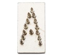 Kerbl Inserti per stelo a impatto in mm Singola cifra - Piastra base:70,2x29,7x2 30 mm D