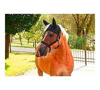 Kerbl Integr. Maschera anti-mosche con cavezza nera, 1