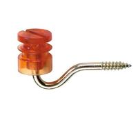 Kerbl Isolatore a Fessura in policarbonato, 6,0 mm, Supporto