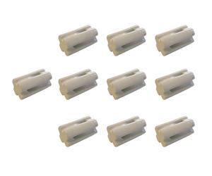 Kerbl Isolatore a tensionamento in porcellana - 10 pezzi Isolatore angolare