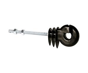 Kerbl Isolatore ad Anelli con Filettatura metrica, 80 x 6 mm