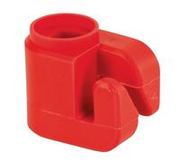 Kerbl - Isolatore per pepe ovali, 50 pezzi, colore: rosso