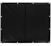 Kerbl Kickpad, protezione per cavalli, accessorio per stalla, lunghezza 120 cm, larghezza 100 cm, altezza 4 cm, nero, 3230533
