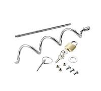 Kerbl Kit antifurto per cassetta batteria in metallo 44656