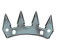 Kerbl Lame Aesculap Econom II per pecore Piastra superiore - 4 denti