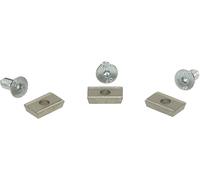 Kerbl Lame di ricambio professionali, 3 pezzi per dischi 3 Cut / 6 Cut