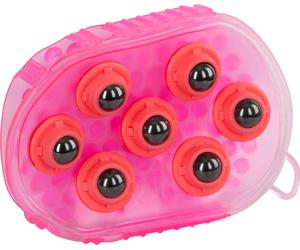 Kerbl Magnetic Massage Curry Comb - Rosa