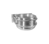 KERBL Mangiatoia alluminio tonda da parete CAVALLO BOX