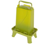 Kerbl Mangiatoia automatica rettangolare per pollame in plastica con piedini 3,5 l verde