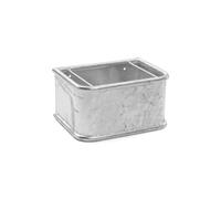 KERBL Mangiatoia galvanizzata da parete CAVALLO BOX