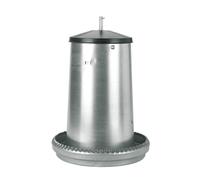 Kerbl Mangiatoia zincata per pollame - varie dimensioni dimensioni Lamiera, da appoggiare o appendere 40 kg