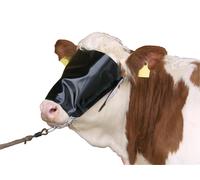 Kerbl Maschera copri-occhi per bovini in atena per il mento