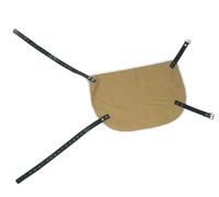 Kerbl Maschera copri-occhi per bovini - tela da vele resistente / con cinghie in pelle