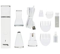 Kerbl Multi-tosatrice a batteria Pet 4in1 - per cani, gatti e piccoli animali - 600 mAh - Bianco