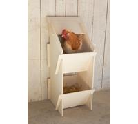 Kerbl Nido per deposizione uova in legno adatto per un totale di 10 polli