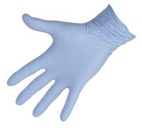 Kerbl Nitril Top PRO, t. S Blu Guanti monouso 100pz s. Talco