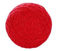 Kerbl, Palla da Gioco in Lana, 10 cm, Rosso