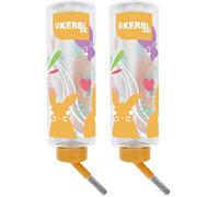 Kerbl Pet Borraccia Kerbl Pet, 500 ml, Borraccia per conigli e per roditori, Plastica, Coniglio, Roditore (Confezione da 2)