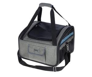 Kerbl Pet Borsa Auto Vacation 44 x 35 x 30 cm, Grigio/Blu
