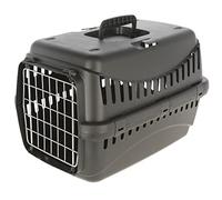 Kerbl Pet Box Trasporto Expedion Eco C, Sport Metal 58 x 38 x 38 cm, Nero