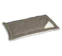 Kerbl Pet cuscino Cleo, grigio/bianco, 58x36x4 cm, cuccia per cani, sdraio e cuscino per cani, poliestere