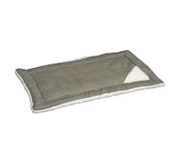 Kerbl Pet cuscino Cleo, grigio/bianco, 84x51x5 cm, cuccia e sdraio per cani, cuscino per cani, poliestere