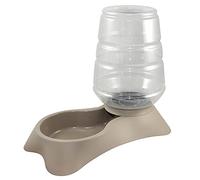 Kerbl Pet Distributore d'Acqua Nuvola, Bevitore d'Acqua, 3,8l, Tortora, plastica, per Cani e Gatti, a Prova di perdite, Stabile