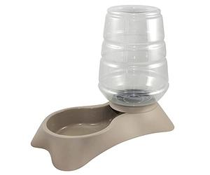 Kerbl Pet Distributore d'Acqua Nuvola, Bevitore d'Acqua, 3,8l, Tortora, plastica, per Cani e Gatti, a Prova di perdite, Stabile