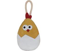 KERBL PET Giocattoli per cani uovo, in cuoio, 25x13x3 cm