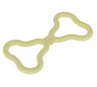 Kerbl Pet Giocattolo da tirare, giocattoli per cani, giocattoli da riporto, giocattoli da lancio per cani, 25x13,5x1,6 cm, giallo, TPE, galleggiabile, non contiene BPA, per giochi di tiro alla fune