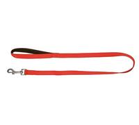 Kerbl Pet Guinzaglio con impugnatura morbida Miami, guinzaglio per cani, rosso, 100 x 20 mm, nylon, per cani, impermeabile e antimacchia