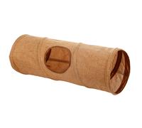 Kerbl Pet Pet Tunnel per roditori in Lino, per Conigli/Conigli/porcellini d'India/Gatti di Piccola Taglia, 50 x Ø 18 cm