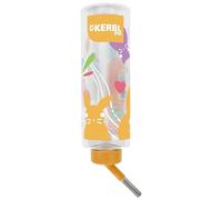 Kerbl Pet Kebl per Abbeveratoio 500 ml, Acqua Fresca per Conigli, Tecnologia a Doppia Sfera, Tubo di abbeveraggio in Acciaio Inox, Bottiglia Trasparente, Colorato