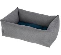 KERBL PET Letto imbottito Ely, grigio/petrolio, 70x85 cm