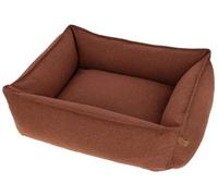 Kerbl Pet Letto Oliver per Cani, Tessuto Robusto, Rivestimento Lavabile, Parte Inferiore Antiscivolo, Letto Moderno per Cani, Marrone, 85 x 70 x 25 cm