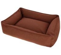 Kerbl Pet Letto Oliver per Cani, Tessuto Robusto, Rivestimento Lavabile, Parte Inferiore Antiscivolo, Letto Moderno per Cani, Marrone, 110 x 85 x 26 cm