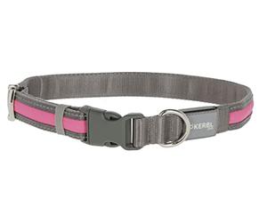 Kerbl Pet Light und Reflex - Collare Luminoso Rosa, S/M