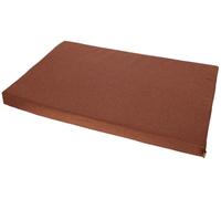 Kerbl Pet Materasso Memory Foam Oliver, per cani con problemi articolari, ortopedico, lavabile Made in Italy, marrone, 115 x 75 x 8 cm