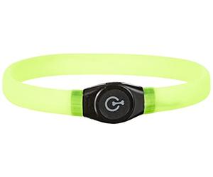 Kerbl Pet Maxi Safe Collare LED, Green, 65 cm / 1.5 cm