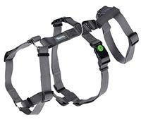 Kerbl Pet Pettorina antipanico, pettorina per cani, grigia, circonferenza collo 48-64 cm, larghezza cinghia 25 mm, per cani ansiosi, robusta, regolabile