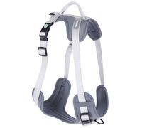 Kerbl Pet Pettorina Fitty, Collare per cani, Pettorina per cani, 20mm x 38-62cm, grigio, beige, nylon, Cani, pettorina sportiva a Y