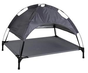 Kerbl Pet Sdr Cani Vacation Top Grigia, 105 x 86 x 75 cm, Con Parasole