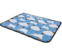 Kerbl Pet Tappeto da fiuto, 60 x 45 cm, Grigio/Bianco/Blu