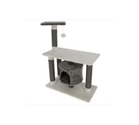 Kerbl Pet Tiragraffi Jade Darklight, Bianco/Grigio, 70 x 35 x 96 cm