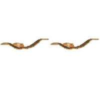 Kerbl, Ponte Naturale per Gabbie, 7 x 59 x 1,5 cm (Confezione da 2)