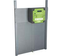 Kerbl Porta automatica per polli EasyProtect Controllo in funzione dell'ora e della luce del giorno 44 cm x 79 cm